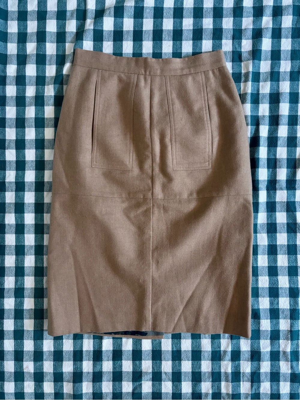Billy Reid Camel Wool Pencil Skirt Women’s 4